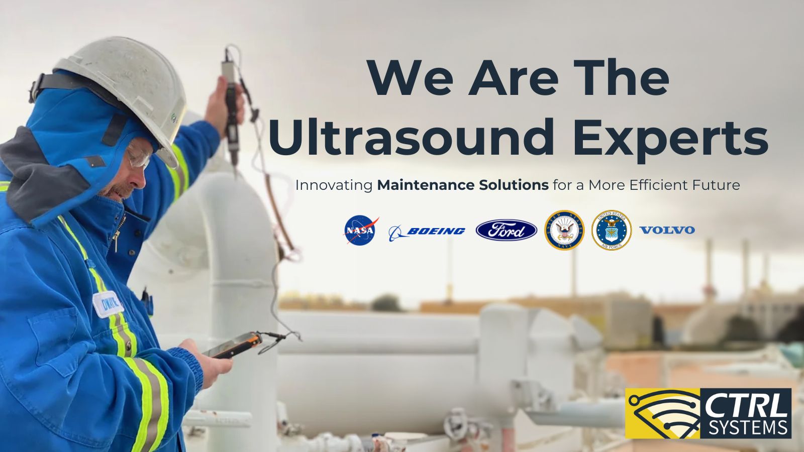 CTRL Systems acoustic ultrasound technology in use