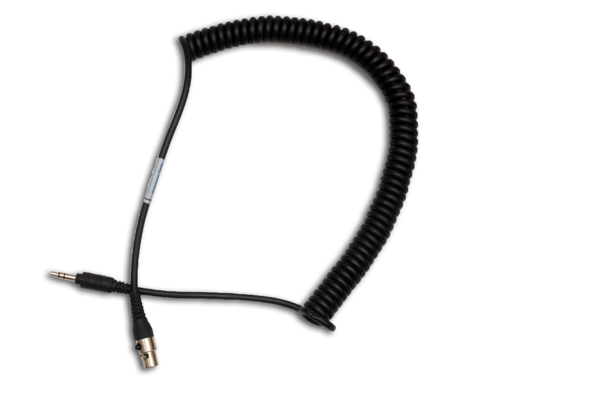 Headset Cable — Coiled, mini-XLR